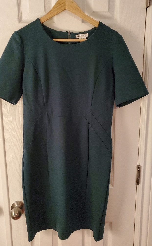 Spanner hunter green dress